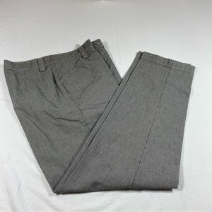 Riders Casuals women slacks black and white straight leg ankle highwaisted pants